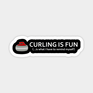 Curling is Fun! Magnet