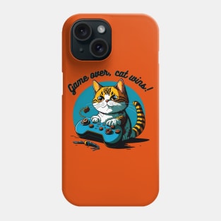 Game over, cat wins! Phone Case