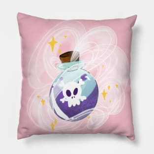 Cute Poison bottle Pillow