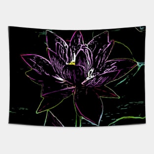 E-Lotus Flower Tapestry