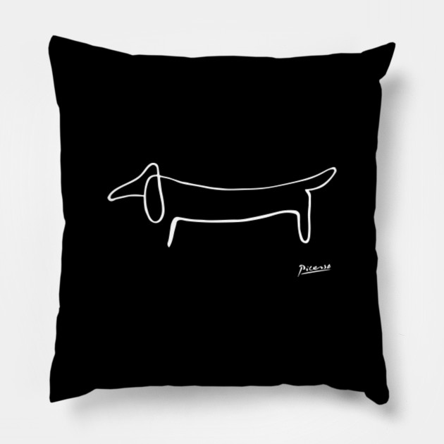 Pablo Picasso Dachshund Dog Lump Artwork Animals Line Sketch Prints Posters Bags Tshirts Men Women Kids Artworks Pillow Teepublic Au