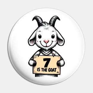 Cristiano Ronaldo GOAT Pin