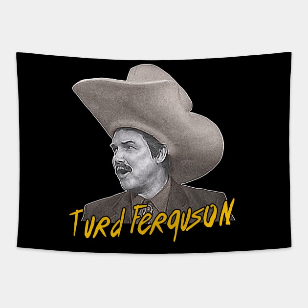 Turd Ferguson // Retro SNL Celebrity Jeopardy Tapestry by darklordpug