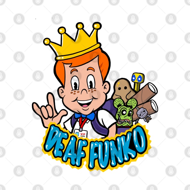 Deaf Funko X SDCC by DEAFFUNKO