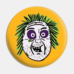 Beetlejuice Doodle Pin