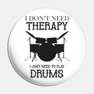 Therapy Drum Pin