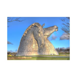 the Kelpies , Helix Park , Falkirk , Scotland T-Shirt