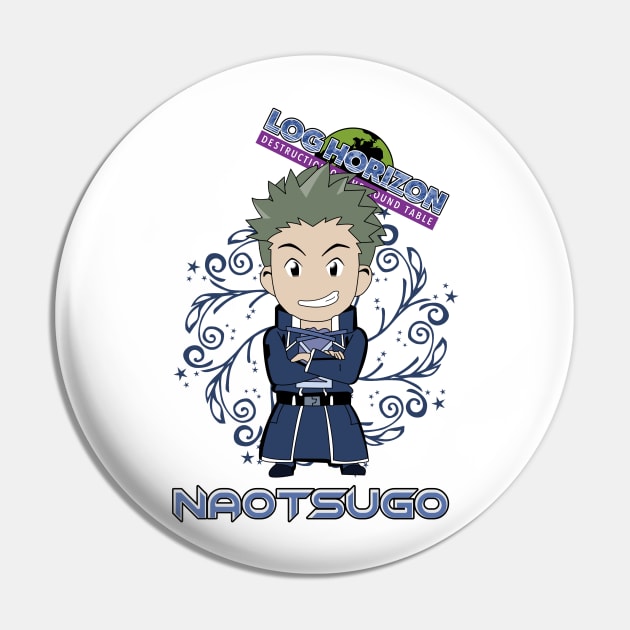 Log Horizon Chibi Cute Naotsugu Pin by oneskyoneland