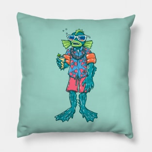 Pool Party Merman Pillow