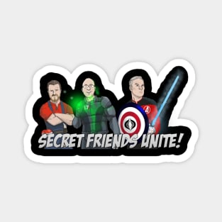 Secret Friends Unite Group Headshot Version 2 Magnet