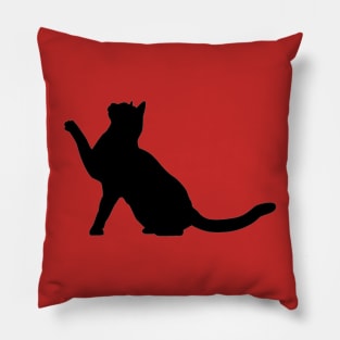 Black Cat Pillow