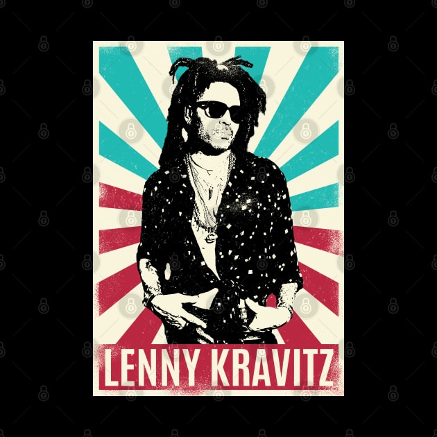 Vintage Retro Lenny Kravitz by Bengkel Band