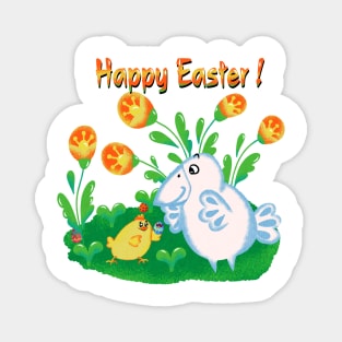 Happy Easter Magnet