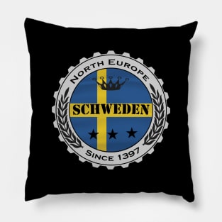 Schweden Flagge Bierdeckel Nation Pillow