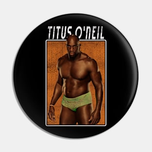 Vintage Wwe Titus O'Neil Pin