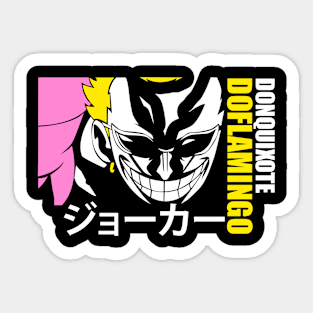 Doflamingo sunglasses - One piece Sticker by Mariemik31