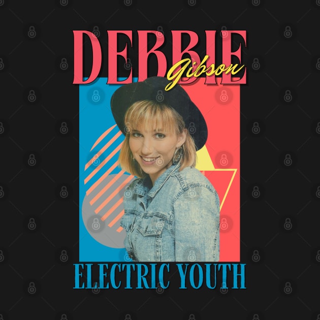 Debbie Gibson Vintage 1987 // Electric Youth Original Fan Design Artwork by A Design for Life