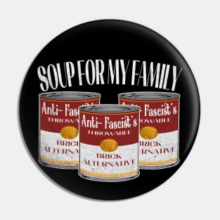 Antifa Soup Pin