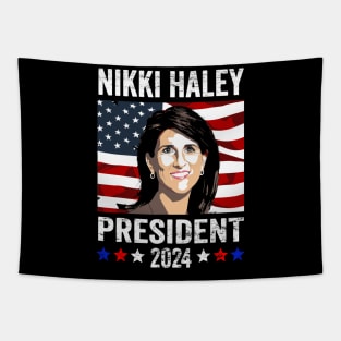 Nikki Haley for President Nikki Haley 2024 Campaign Tapestry