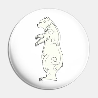 Spirit Bear Pin