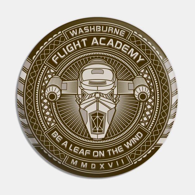 Washburne Flight Academy Pin by heavyhand