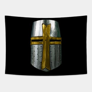 Crusader Helmet Tapestry