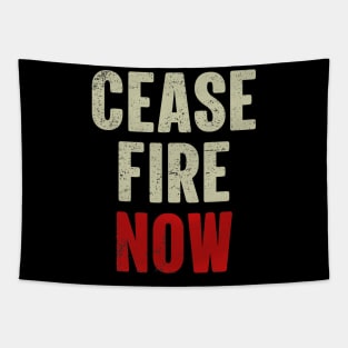 Ceasefire NOW Tapestry