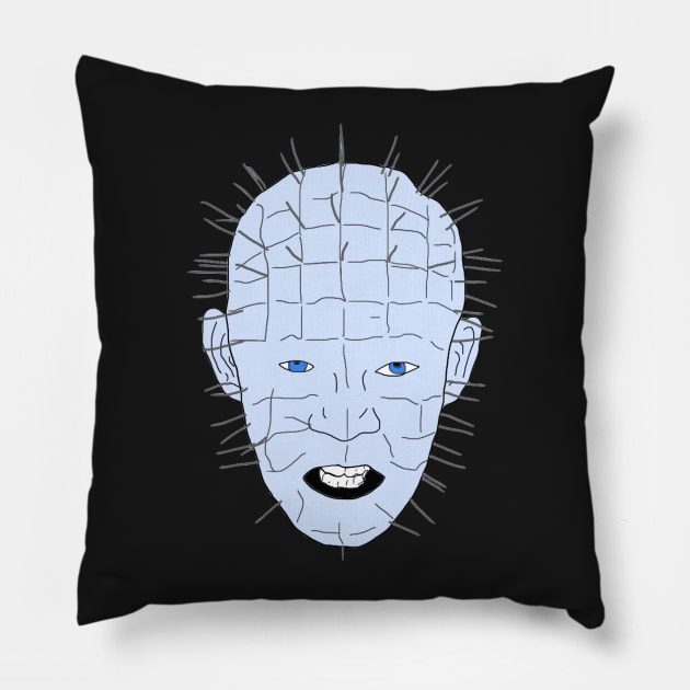 Pinhead Pillow by VideoNasties