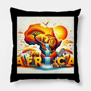 Africa . Pillow