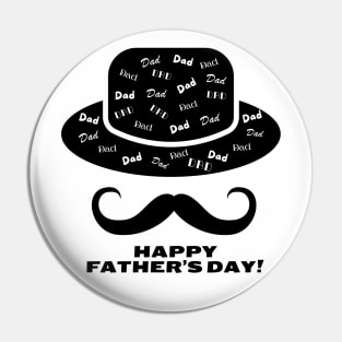Happy Father's Day! Gift idea for dad on his father's day. Father's day Pin