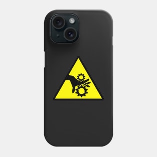 Pinch Point Hazard Phone Case