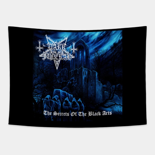 Dark Funeral - Secrets of the Black Arts Tapestry by Mey X Prints