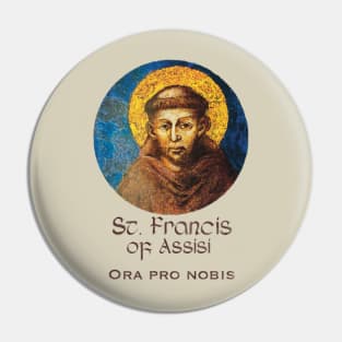 St. Francis of Assisi, Ora pro nobis Pin