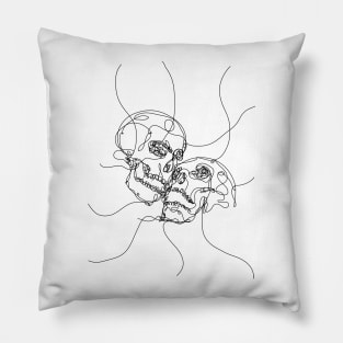 skull lovers Pillow