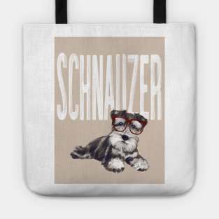 Schnauzer dog Tote