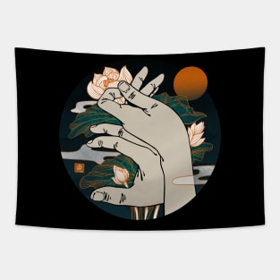 Hidden Bunny Tapestry