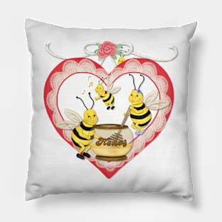 Beeing with my Honey Pillow