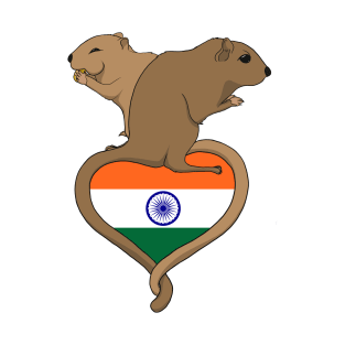 Gerbil India (light) T-Shirt