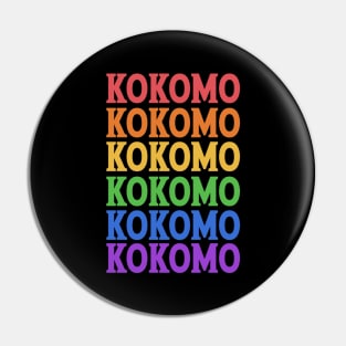 KOKOMO COLORFUL HIGHLAND Pin