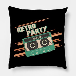 Retro Party Pillow