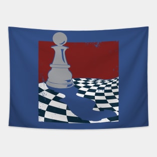 chess pieces retro gift 2 Tapestry