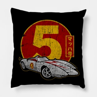 Vintage Mach Five/ Speed Racer Pillow