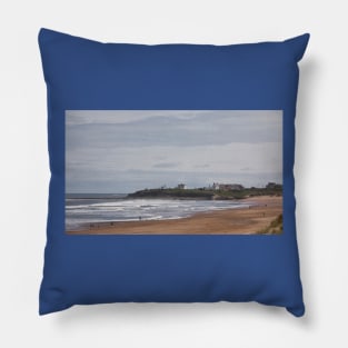 Spring Sunshine at Seaton Sluice - Panorama Pillow