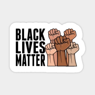 Black Lives Matter Fist Magnet