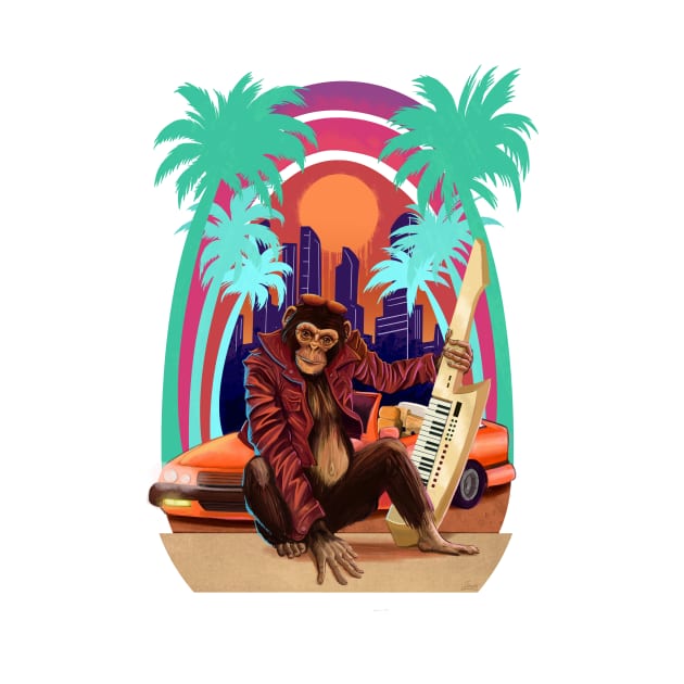 Miami Monkey by Carroll Apparel