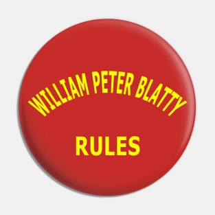 William Peter Blatty Pin