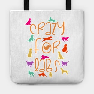 Crazy for Labs! Especially for Labrador Retriever owners! Tote