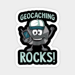 Geocaching Rocks Magnet