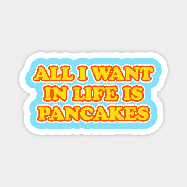 pancakes Magnet by thedesignleague