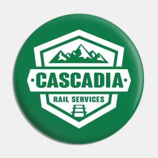 Custom Design - Cascadia Rail Services Pin